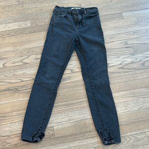 Light washed black jeans